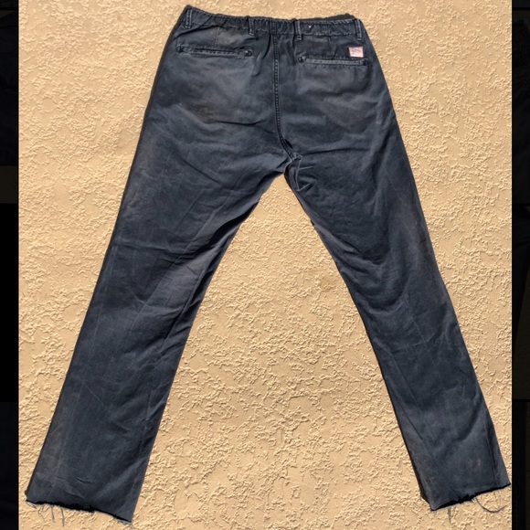 Scotch & Soda Warren Chinos Navy Blues flood cut - Picture 2 of 12